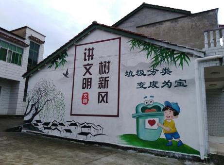 彬州墙绘是现在流行的墙体广告