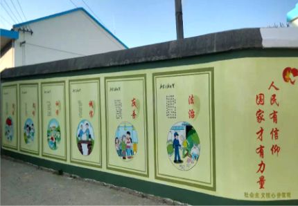 彬州文化墙施工攻略