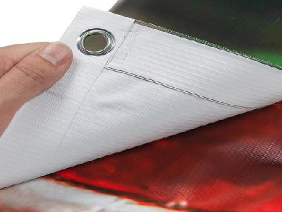 彬州喷绘和刀刮布的工艺区别。